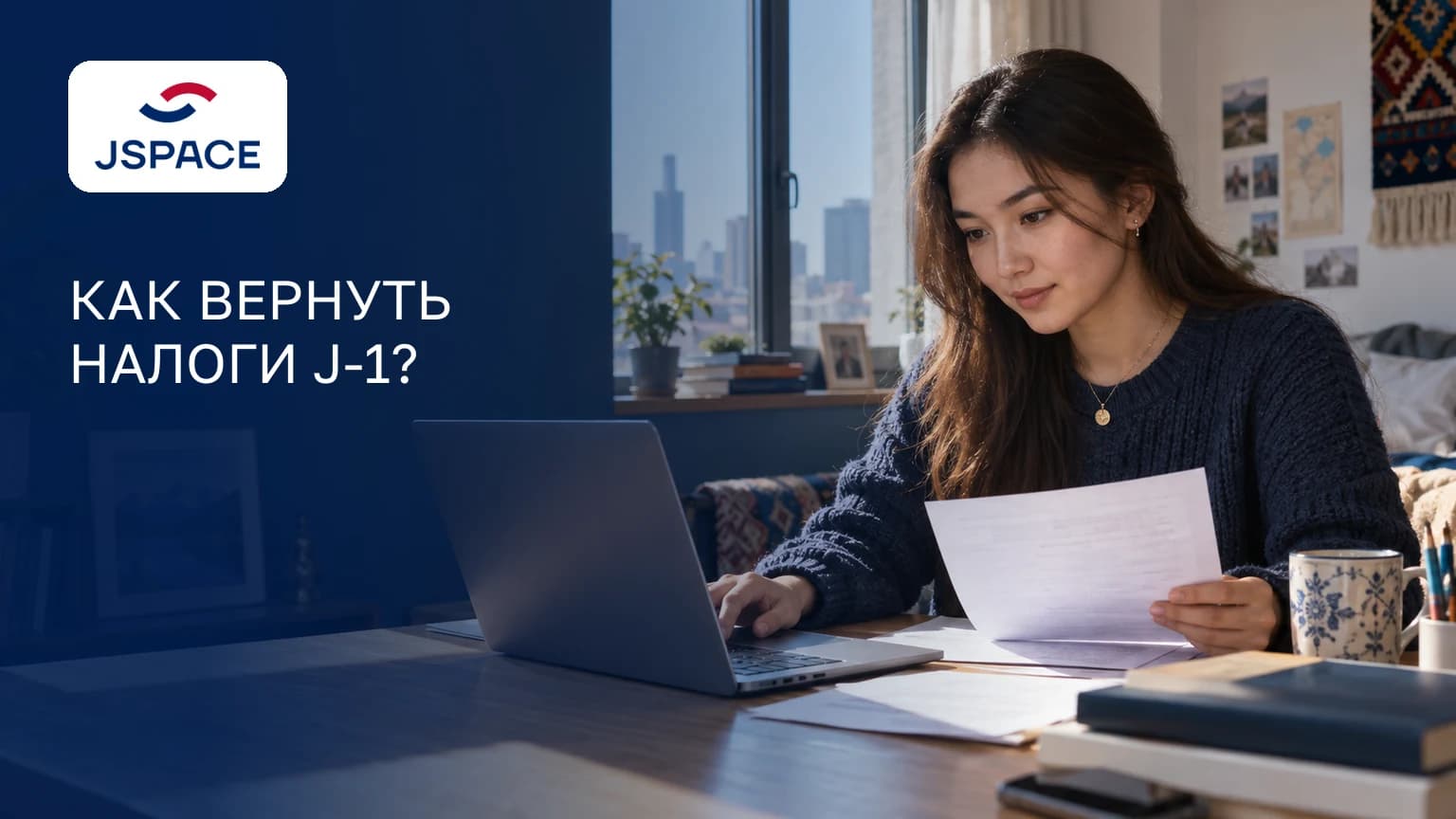 КАК ВЕРНУТЬ НАЛОГИ J-1?